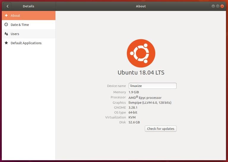 Проверить версию Ubuntu