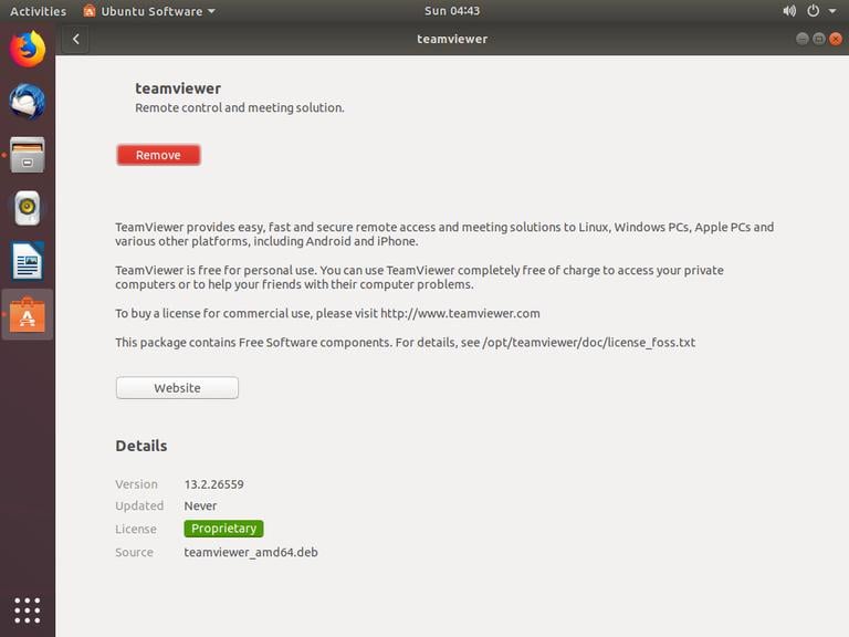 установка deb-пакета