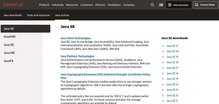 Oracle Java
