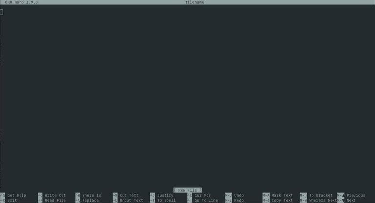 Нано-текстовый редактор