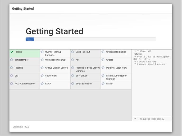 Дженкинс начинает работу