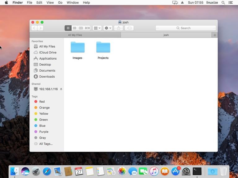 Файлы Samba для macOS