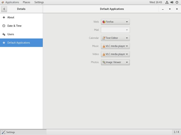 CentOS VLC по умолчанию
