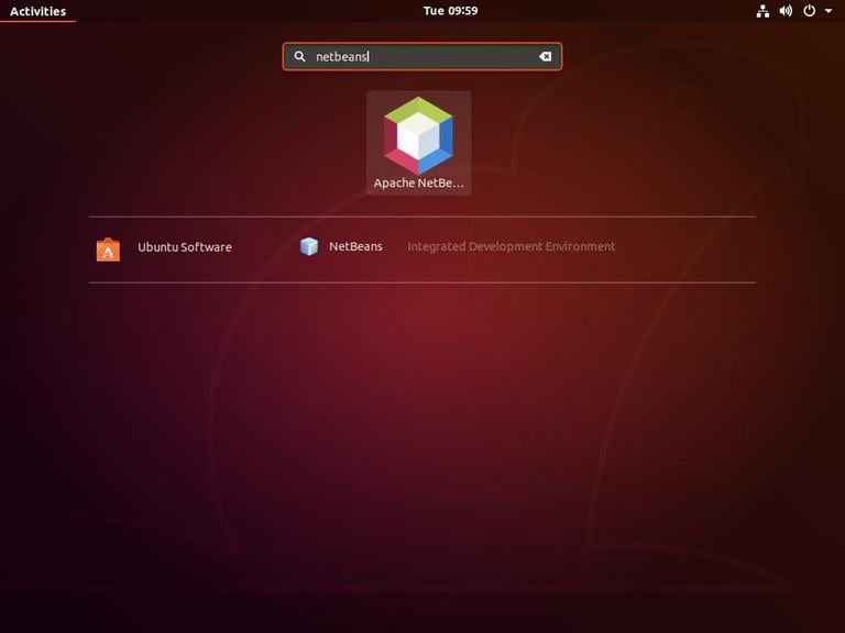 Запуск Ubuntu Netbeans