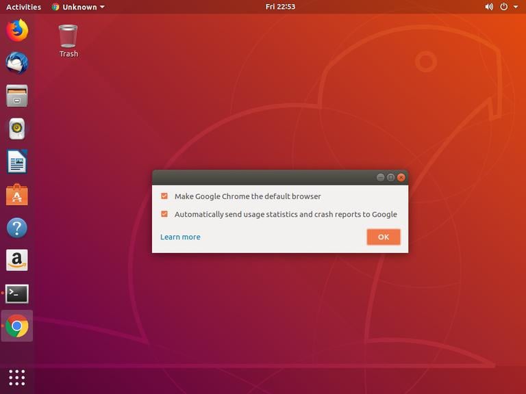 Ubuntu Google Chrome — браузер по умолчанию