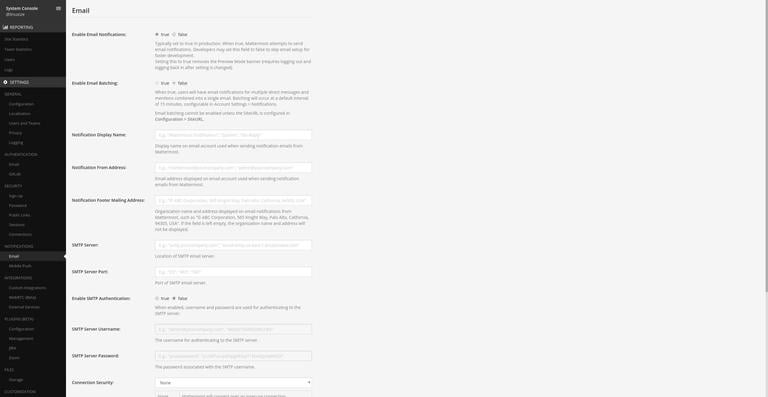 Уведомления Mattermost