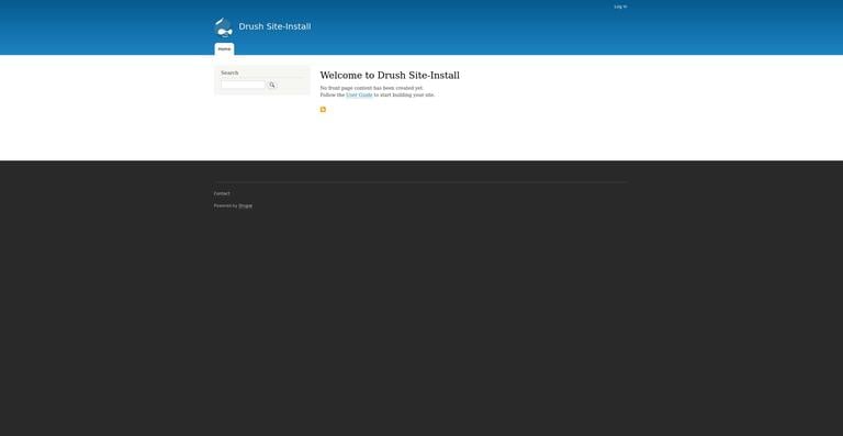 Установка Drupal