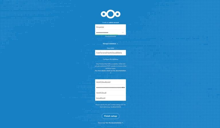 Установить Nextcloud Ubuntu